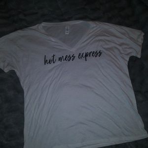 Hot mess express tshirt